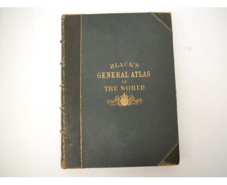 'Black's General Atlas of the World', Edinburgh, Adam &amp; Charles Black, 1873, new and revised edition, 56 lithograph maps 