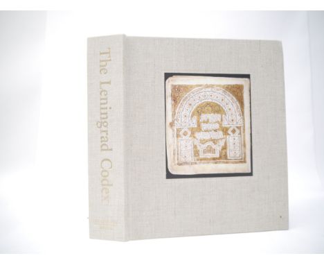 (Judaica, Hebraica.) 'The Leningrad Codex. A Facsimile Edition.', edited David Noel Freedman and others, Grand Rapids, MI, Wi