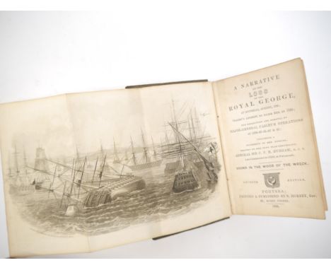 (Shipwrecks.) [Julian Slight]: 'A Narrative of the Loss of the Royal George, at Spithead, August, 1782; Tracy's Attempt to Ra