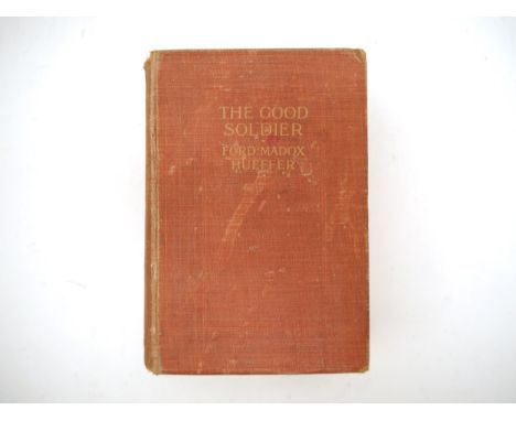 Ford Madox Ford (as Ford Madox Hueffer): 'The Good Soldier: A Tale of Passion', London, John Lane The Bodley Head, 1915, 1st 