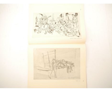 Ronald Searle: 'Forty Drawings', Cambridge University Press, 1946, 1st edition, pp[ii] + 40 monochrome plates, intro. Frank K