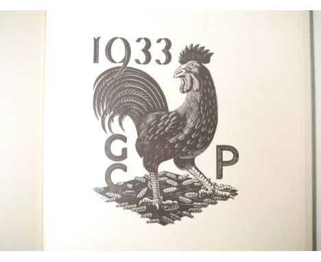 Eric Ravilious; J.M. Richards (ed.): 'The wood engravings of Eric Ravilious.', Lion and Unicorn Press, 1972, limited edition,