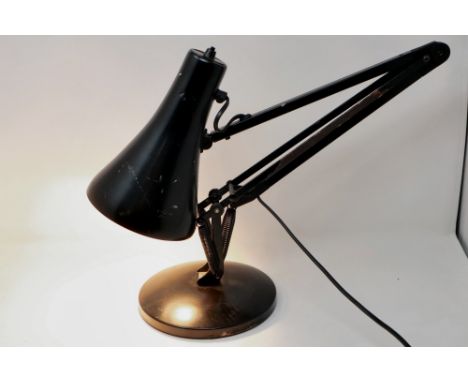 Herbert Terry model 90 Anglepoise lamp, extended H: 80 cm. Not available for in-house P&amp;P 