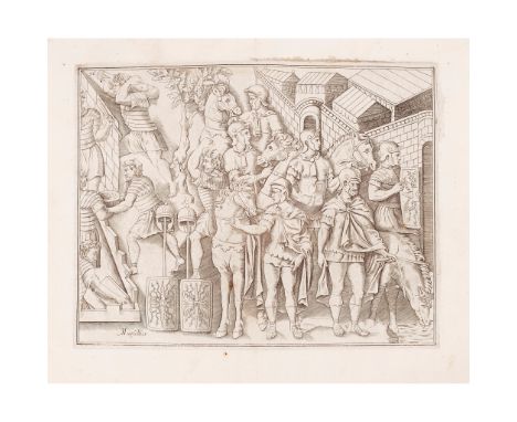 Edmundes, Clement Observations upon Caesars Commentaries London: Math. Lownes, 1609. Small folio, portrait frontispiece, engr