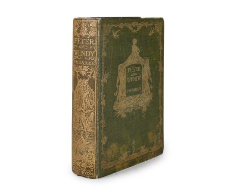 Barrie, J.M. Peter and Wendy London: Hodder &amp; Stoughton, [1911]. 8vo, first edition, frontispiece, pictorial title-page a