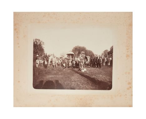 India: a photograph album Presented by Lieut. Col. C.S. Noble, D.Y. Commr. Bara Banki, to Pundit Rughober Dyal Misra, OFFG. T