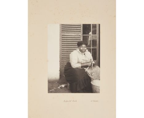 South Africa &amp; Madeira Photograph Album c.1889 Album chronicling the voyage of the R.M.S. Norham Castle in 1888 from Lond