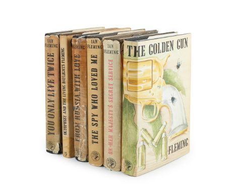 Fleming, Ian A collection of 6 first editions, comprising From Russia with Love. London: Jonathan Cape, 1957. First edition, 