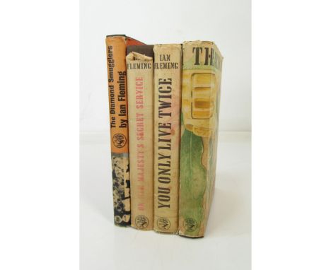 Fleming, Ian Four Novels The Diamond Smugglers. London: Jonathan Cape, 1957. Second impression, 8vo, original cloth, dust-jac