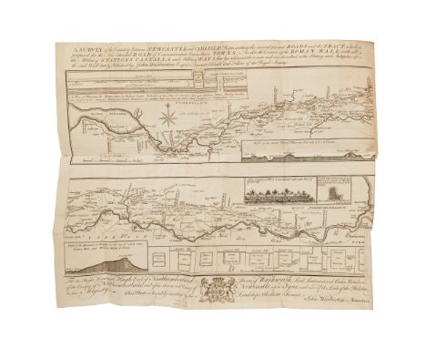 Wharbuton, John - [Hadrian's Wall] Vallum Romanum: or, The History and Antiquities of the Roman Wall London: J. Millan, 1753.