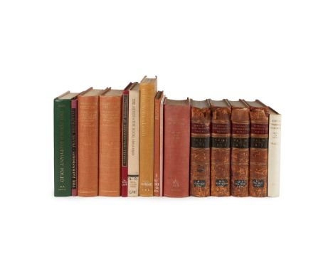 Antiquarian Bibliography 15 volumes, comprising Ferguson, John. Bibliotheca Chemica. Glasgow, 1906. 2 volumes, 4to, original 