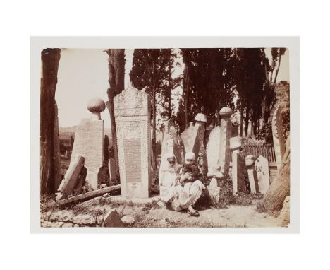 Sebah &amp; Joaillier, Abdullah Freres and others Photographs of Constantinople, 2 albums Folios, the first with 63 albumen p