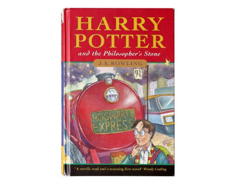 Rowling, J.K. Harry Potter and the Philosopher's Stone London: Bloomsbury, 1997. First edition, hardback, first impression wi