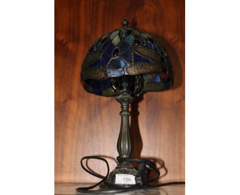 A TIFFANY STYLE LAMP