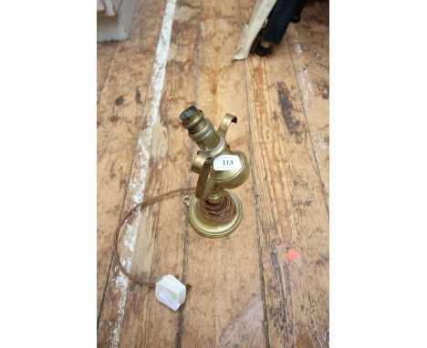 Original Pulman light for wall mounting, re-wired in recent times