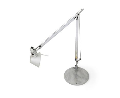Michele de Lucchi (b.1951) & Giancarlo Fassina (b.1935) for Artemide 'Tolomeo' floor lamp, circa 1990  Aluminium, steel  Cast