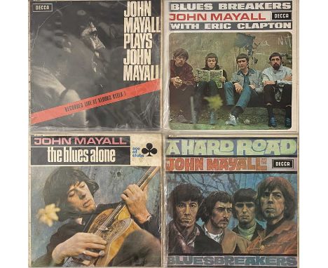 JOHN MAYALL/ BLUESBREAKERS/ FLEETWOOD MAC - LP COLLECTION. A collection of around 45 rock LPs. Artists/ titles include John M