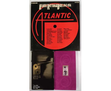 SOUL/ R&amp;B - LP/ CD BOX SETS. A quality pack of 3 LP/ CD box sets. Artists/ titles include Atlantic Rhythm And Blues 1947-