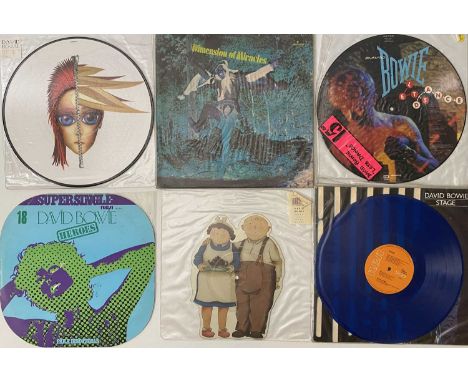 DAVID BOWIE - LP / 12" COLLECTION. A collection of 45 x LPs/ 12" by David Bowie. Titles include Let's Dance (picture disc), S