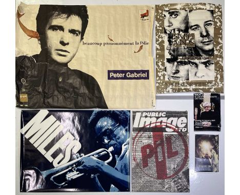 24 assorted posters c 1980s-00s. Sizes vary up to c billboard sized (approx 40x60"). To inc: Greg Allman 2007 tour poster sig
