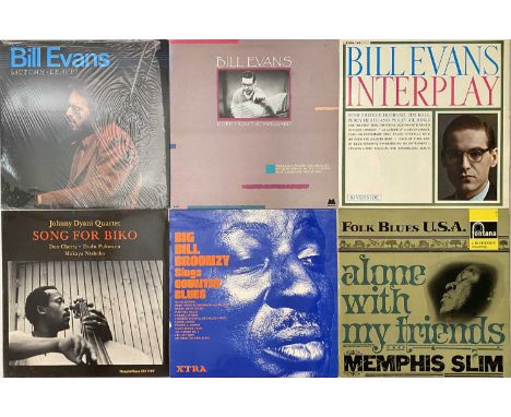 FREE/ IMPROV/ CONTEMP - JAZZ LP COLLECTION. A smashing collection of around 61 jazz LPs. Artists/ titles include Bill Evans i