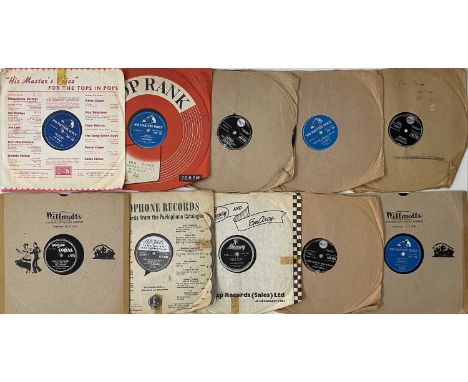 ROCK &amp; ROLL - 78s. A rockin collection of 28 x 10" shellac records. Artists/ Titles include Elvis Presley inc One Night (
