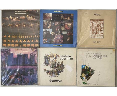 FOLK/ FOLK ROCK/ SINGER-SONGWRITER - LP COLLECTION. An extensive collection of around 100 folky LPs. Artists/ titles include 