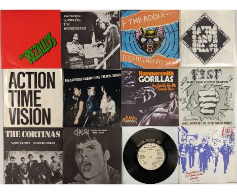 PUNK/ WAVE/ ALT - 7" COLLECTION. A collection of around 77 7". Records are generally VG+ to Ex+, sleeves are VG to Ex, displa