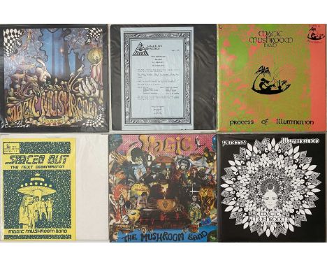 MODERN PSYCH - LP COLLECTION. Another quality selection of around 41 modern psych LPs. Artists/ titles include Magic Mushroom
