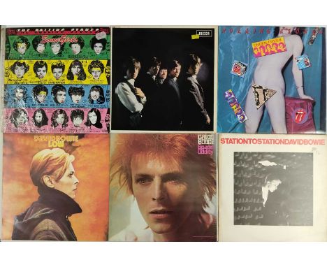 CLASSIC ROCK/ PROG - LP COLLECTION. A smashing collection of 71 rock LPs. Artists/ titles include The Rolling Stones inc Some