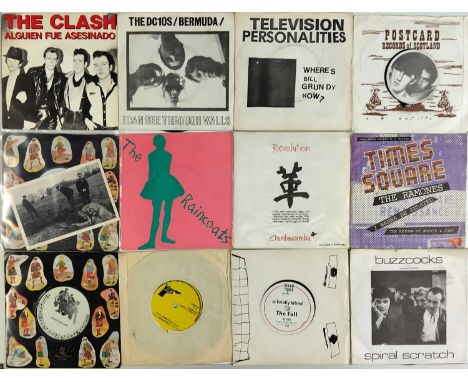 PUNK / NEW WAVE - 7" PACK (INC RARITIES). An essential pack of 16 x 7". Artists/ Titles include The Clash - Alguien Fue Asesi