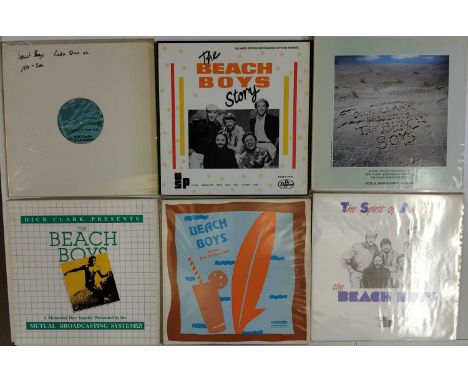 THE BEACH BOYS - RADIO SHOW/ LIVE LP COLLECTION. A fine collection of around 22 LPs/ Box Sets by The Beach Boys, mostly live/