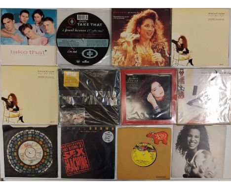60S TO 90S POP 7" COLLECTION - a collection of approximately 464 60s to 90s Pop 7"s. Collection to include: Take That, Gloria