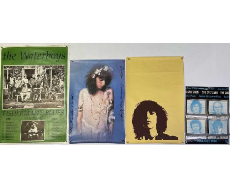 Four posters to inc: c 1970s Patti Smith screenprint poster (20.5 x 30.5" approx), an Arista promo poster for 'Easter' (20x30