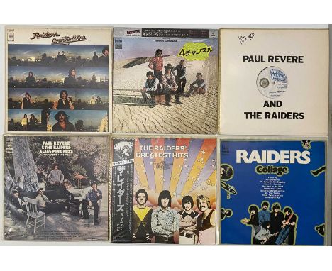 PAUL REVERE AND THE RAIDERS - LP COLLECTION (INC OVERSEAS). A smashing collection of around 26 LPs by US rock group Paul Reve