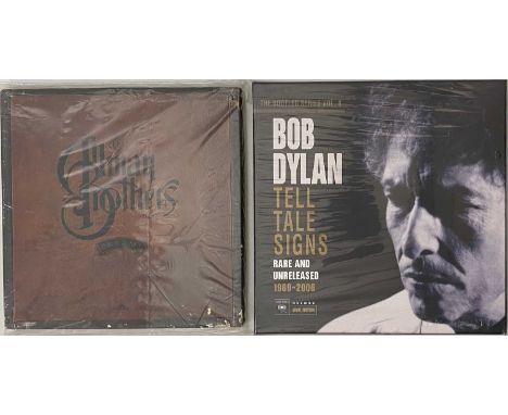 THE ALLMAN BROTHERS BAND/ BOB DYLAN - LP BOX SETS PACK. A super pack of 2 LP box sets. Artists/ titles include The Allman Bro