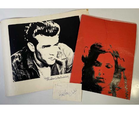 An interesting selection of memorabilia to include: a 1970s paper shopping bag with Steve Winwood image (46xs35cm), a page (1