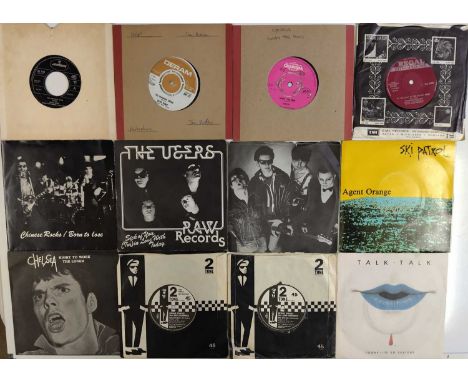 ROCK / POP / PUNK - 7" COLLECTION. A collection of approx 95 x 7" and 1 x cassette. Artists/ Titles include David Bowie - The