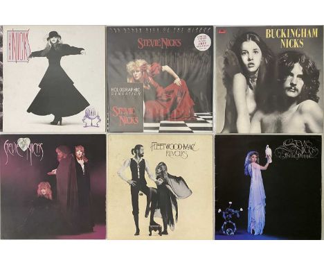 FLEETWOOD MAC / RELATED - LP / 7" PACK. A pack of 11 x LPs and 3 x 7". Titles are Buckingham/ Nicks (2391093, Ex+/VG+), Stevi