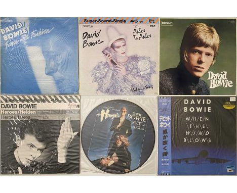 DAVID BOWIE - LP / 12" COLLECTION. A great collection of 47 x LPs/ 12" by Davie Bowie. Titles include David Bowie, When The W