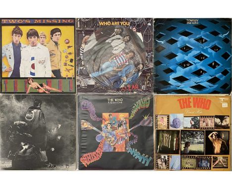 THE WHO AND RELATED - LP PACK. A smashing pack of 17 LPs by The Who and related. The Who titles include A Quick One (593002, 