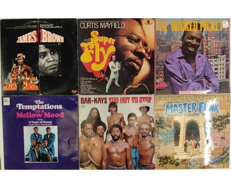 SOUL/ FUNK/ DISCO - LP COLLECTION. A collection of around 90 LPs. Artists/ titles include James Brown - Black Caesar (PD 6014