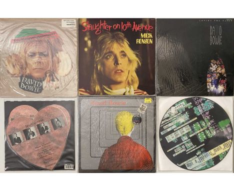 DAVID BOWIE - LP / 12" COLLECTION. A collection of 43 x LPs/ 12". Titles include Loving The Alien, The Hearts Filthy Lesson, 