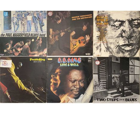 BLUES - LP COLLECTION. A bluesy collection of approx 101 x LPs. Artists/ Titles include Howlin' Wolf - Poor Boy, Bobby Bland 