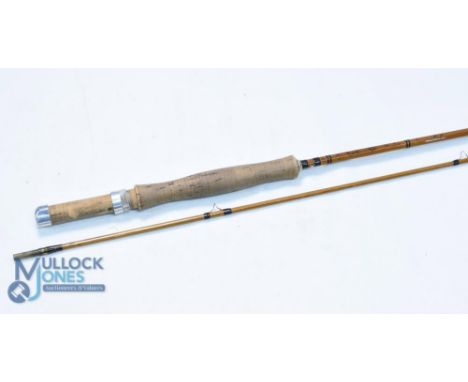 A fine Clifford Constable of Bromley "The Sawyer Symph Rod" split cane, action approved by Frank Sawyer to resemble the Pezon