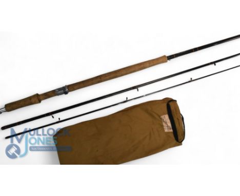 Caudle &amp; Rivaz "The Ultimate Boron" carbon bass 3156 rod - 13ft 3pc line 8/9/10#, 22" handle with down locking alloy fitt