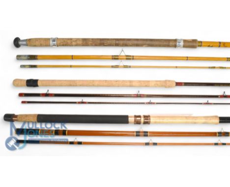 Shakespeare New International Match carbon rod 1834-390 - 13ft 3pc, fast action, carbon spliced 22" handle composite sliding 