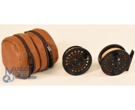 Scientific Anglers System 2 alloy 67L trout fly reel with spare spool, 3" ventilated spool, 2 screw latch, counter balanced h