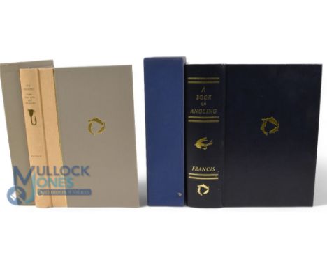 Two Fishing Books in slip cases - Fly-Fishing Some New Arts and Mysteries 1994 J C Mottram, A Book on Angling 1996 Francis Fr