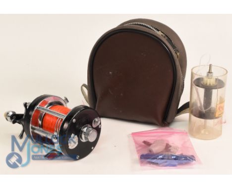 Abu Ambassadeur 6000C multiplier No 730302 - counter balanced handle, on/ff check, spindle tensioner, light use, runs well. I